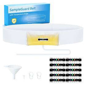 Tidyland 705353345067 Urine Test Complete Kit 2 Oz To 4 Sample Bag On Belt 43.3 Inch Hi-stretch And