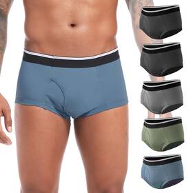 Tiichoo 926950302473 Incontinence Underwear For Men Washable Mens Briefs Leakproof Un