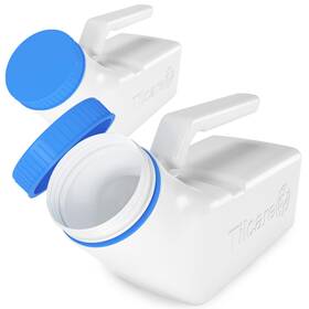 Casque-30 Tilcare Urinals For Men Glow In The Dark Lid By 2 Pack - 32oz/1000ml Thick Casque-30 Tilcare Urinals For Men Glow In The Dark Lid By 2 Pack - 32oz/1000ml Thick