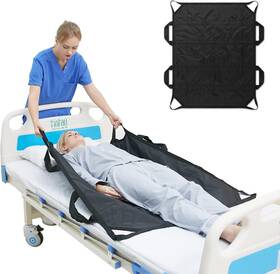 Tinfau 313057395358 45 Inch X 36 Positioning Bed Pad With Handles Washable Draw Sheets For Hospital