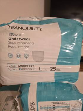 2976100 Tranquility Essential Underwear Large Adult Diapers