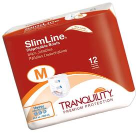 Cspk-2122 Tranquility Slimline Original Adult Disposable Brief Medium Incontine