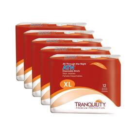 Cspk-2187 Tranquility Premium Atn Disposable Briefs With Tabs Overnight Protection Sup