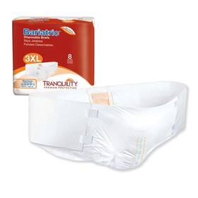 Cspk-2190 Tranquility Products Bariatric Disposable Briefs - Xxxl 32 Ct