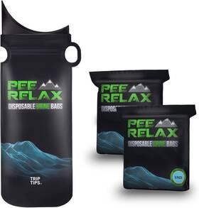 Triptips 711181569469 1000cc Pee Bags For Travel Women Men Kids 12/24 Pcs Disposable Uri