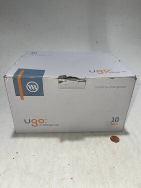 2028 Ugo 12/s/d/t Leg Bags X10 Urine Drainage Bags/catheter Exp 11/2028
