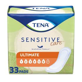 Un Brand 705353766824 Sensitive Care Ultimate Absorbency Incontinence Pad For Women 33ct