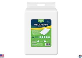 B086kjh51p Unifree Disposable Underpads 36x36 Inch Super Absorbent Bed Pads 40 Count Blue