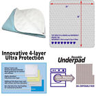 Up-2436r Sahara Washable Underpad Bed Under Pad Reusable Incontinent 811188021028