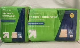 Up&up 492450101893 Women Incontinence Underwear Maximum Absorbency S/m-20 And 32 Count 2-pack