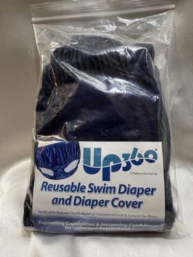 Xs-18-20 Up360 603811090347 Adult Reusable Swim Diaper And Cover Size