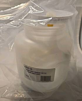 43226-00 Urocare 806278000922 Urinary Night Drainage Bottle #43226-00 With Tubing And Odor Eliminating Drops