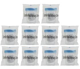 Vakly 653078997590 Sterile Specimen Cups Individually Bagged With Lids 10 Count 4 Oz Clear Uri