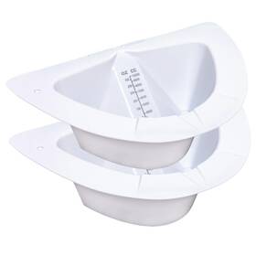 Vakly 810124532185 Graduated Specimen Collector Pans 32oz - Urine Measuring Container Smooth Hi
