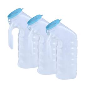 Vakly 810124532895 Male Urinal With Glow In The Dark Spill Proof Cover 32oz -1000ml Portable