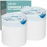 Vbnbn Vive Pack Of Commode Liners With Absorbent Pad Disposable