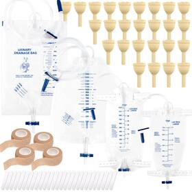 Bsl-jm00047-1-fba Veeviiy External Latex Condom Catheters For Men Male Catheter Da