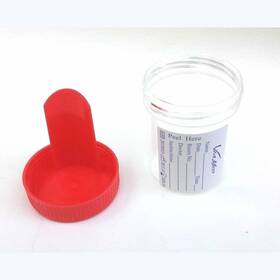 17215 Viamed Fecal Collection Stool Container Sterile Sample Specimen Bottle Cup 60 Ml 6 Pcs