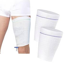 Spk-4010-m Viecura 2 Pcs Catheter Leg Bag Holder Stay In Place Urine Bags For Legs Medium