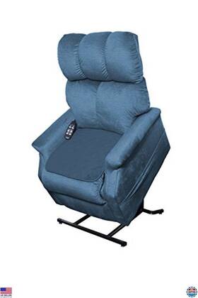 C2500b Visit The Essential Medical Supply Store Reusable Quik-sorb Furniture Protector Pad - Blue Protects And Pets
