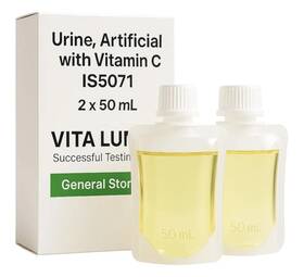Vita Lumina 445042626611 50ml X 2 Pouches - Synthetic Urine For Urinalysis Fake Pee Sub Solution With V