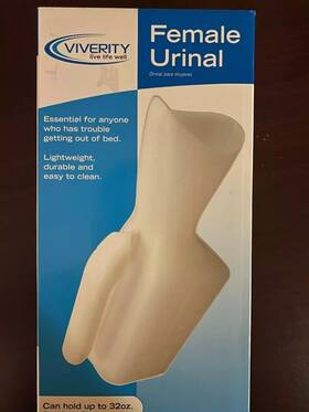 P302-6r Viverity Female Urinal -32 Oz