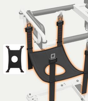 Ay06 Vocic Patient Lift Commode Sling Transfer Bedside Only F