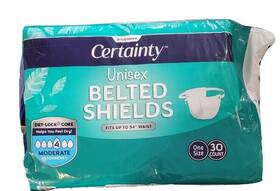 Walgreens 311917197999 Certainty Adjustable Unisex Underwear 30ct Up To 54 Inch Waist