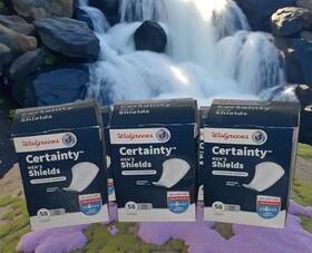 Walgreens Certainty 311917190976 3 Boxes Mens Urine Shields Light Absorbency 178 Total One Sz Depend