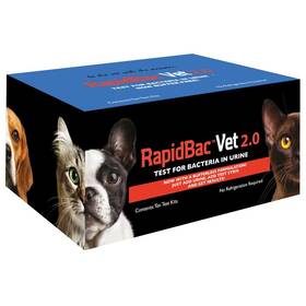 15-minute Watersafe Rb-731 Rapidbac Vet At-home Urine 1 Count Pack Of Blue And Black