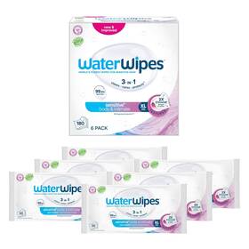 B0d825qqzd Waterwipes Sensitive Body And Intimate Wipes 3-in-1 Cleans Cares Protects 99