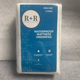 Wmp1824ru Wave Medical Products New Bed Pads Reusable Waterproof Mattress Underpads 33x35 Incontinence Washable