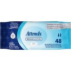Wcu48 Attends Washcloths Unscented Large Count 086679374895