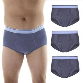 Wearever 744110537116 Incontinence Underwear Men Reusable Washable Mens Bladder Control Medium