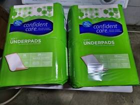 Welby 099100022445 40 2 Packs Of 20 Confident Care Bed Underpads Pet Pee Pads Xl 30x36
