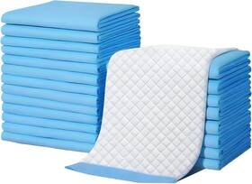 S2336 Welcoming Hands Healthcare Supplies Disposable Bed Pads 23 X 36 In 100 Count Leakproof Blue