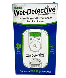 Wd-101 Wet-stop The Detective Bed Wetting Incontinence Pad Alarm New In Box