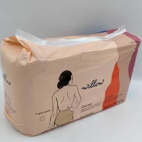 Willow 855038008128 Womens Disposable Underwear L/xl Tan Qty. 20 Brand New Sealed