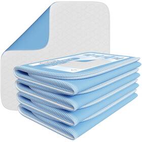 Wonder Sky 850038757168 Reusable Bed Underpads For Incontinence Pads Washable Waterproof Pee
