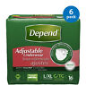Wsnltcqqmq General Depend Adjustable Underwear Maximum Absorbency Packs Of New