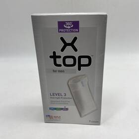 X-top-150 X-top For Men Mens Incontinence Pouch Level 3 Overnight Absorbency 9ct