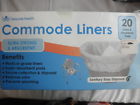 X000yg3knz Sequoia Health Commode Liners Pads Ultra Strong Absorbent