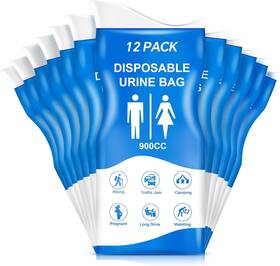 Ycnd-1 Xeiophoy Urine Bag 12pcs 900ml Disposable Bags For Urinals Men And Women Portab