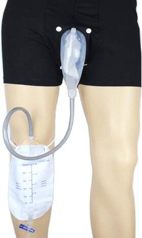 Xuiaqzw 705353331503 Male Urine Collector Wearable Collection Bag For Men Mens Portable