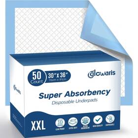 Quc30361006 Xuzhou Smile New Material Technology Co. Ltd 50 Count 30 Inch X 36 Xxl Disposable Underpads Super Absorbent Leakproof Quick Dry