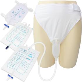 Smw04-d Yiisin Urine Collection Bag Condom Catheters For Men Reusable Portable Silicone Ur Inch