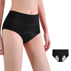 Ylhone 755132796153 Washable Urinary Incontinence Cottone Brief Underwear For Women Leakproof Pan