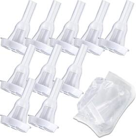 Yoogusto 705353349720 10 Pack 25mm Condom Catheters For Men Overnight Silicone Material Self-adhesiv