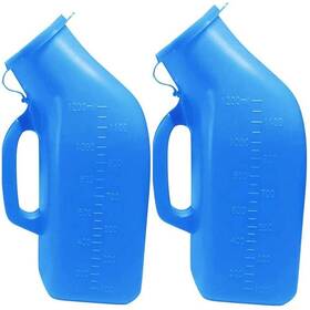 Yumsum 734010478763 Urinals For Men Portable Urinal 1200ml/34 Ounce Hospital Camping Car Trav