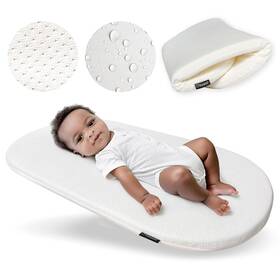 Yunioo 720299641259 Foldable Baby Changing Pad. Moses Basket Or Oval Bassinet Mattress Pad With U